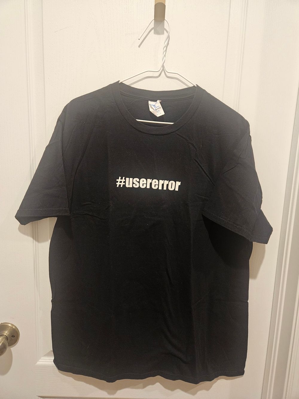 #usererror Black Graphic Tee - Unbranded
